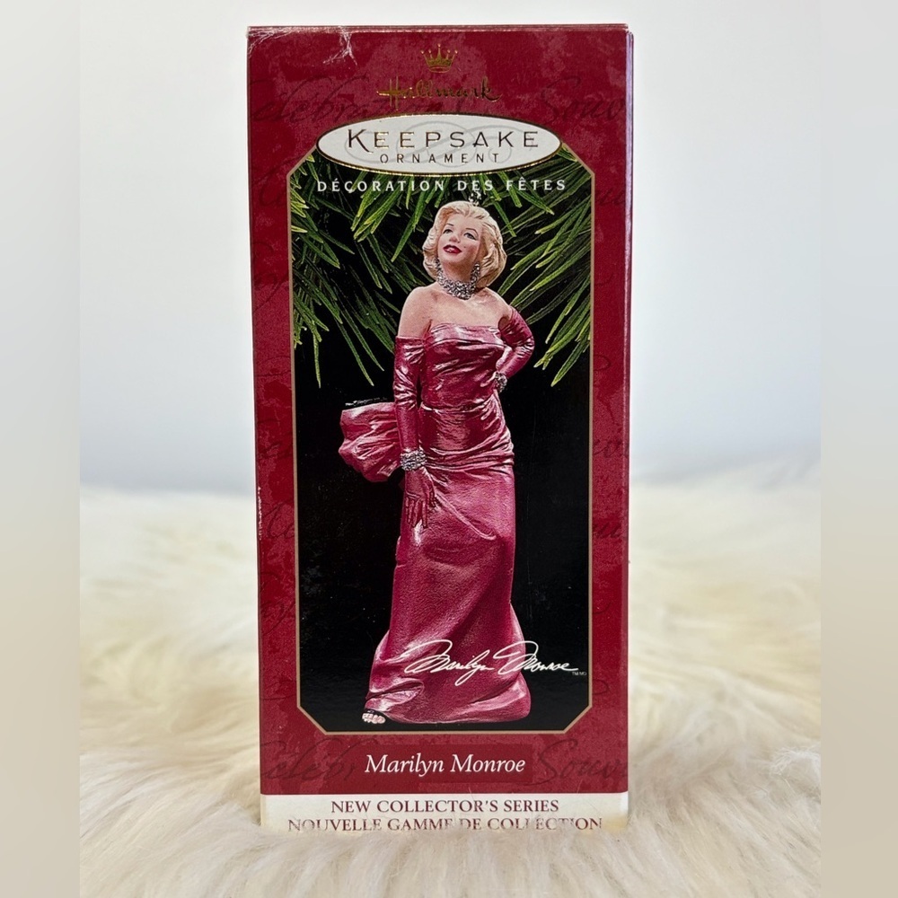 Hallmark Keepsake Ornament Marilyn Monroe in Pink Dress